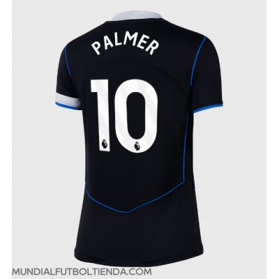 Camiseta Chelsea Cole Palmer #10 Tercera Equipación Replica 2025-26 para mujer mangas cortas Camiseta Chelsea Cole Palmer #10 Tercera Equipación Replica 2025-26 para mujer mangas cortas